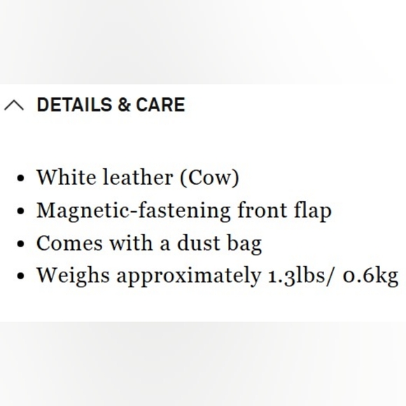 Jacquemus La Bambino Long Leather Shoulder Bag - White - Picture 7 of 9